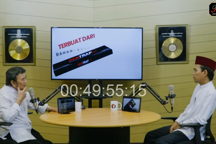 Rhoma Irama dan Ustaz Abdul Somad.