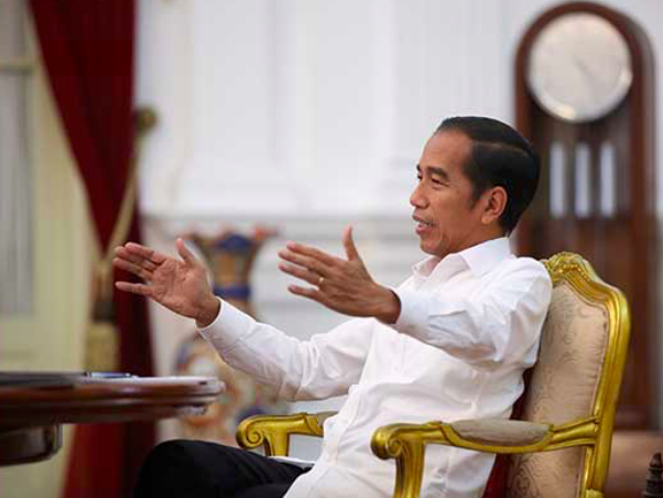 Bertemu Pimpinan Lembaga Negara, Jokowi Bahas Subsidi BBM dan Krisis