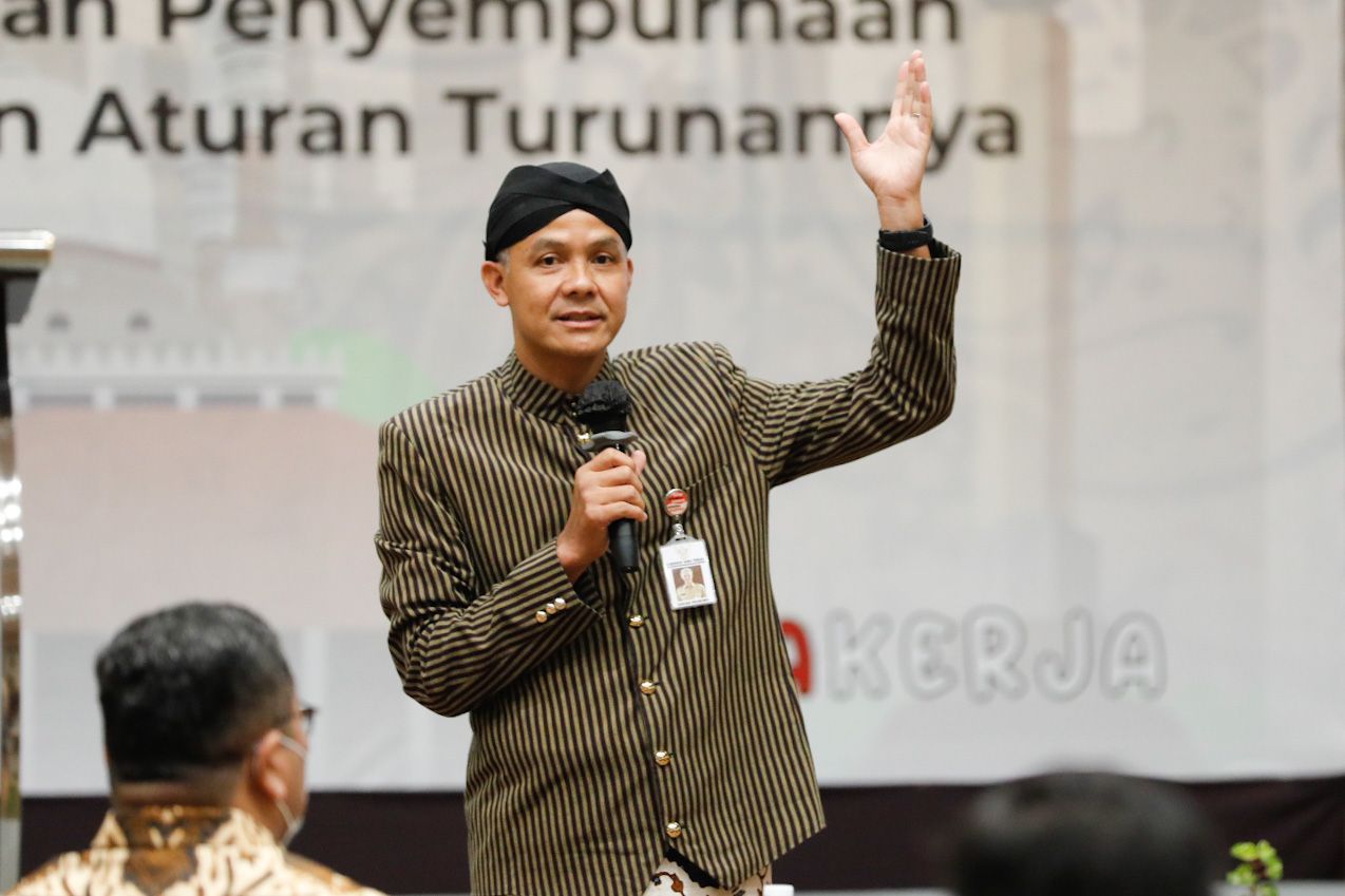 Gubernur Jawa Tengah, Ganjar Pranowo.