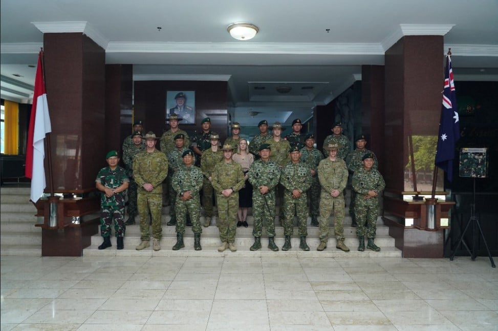 Militer Australia ambil bagian dalam latihan militer Garuda Shield.