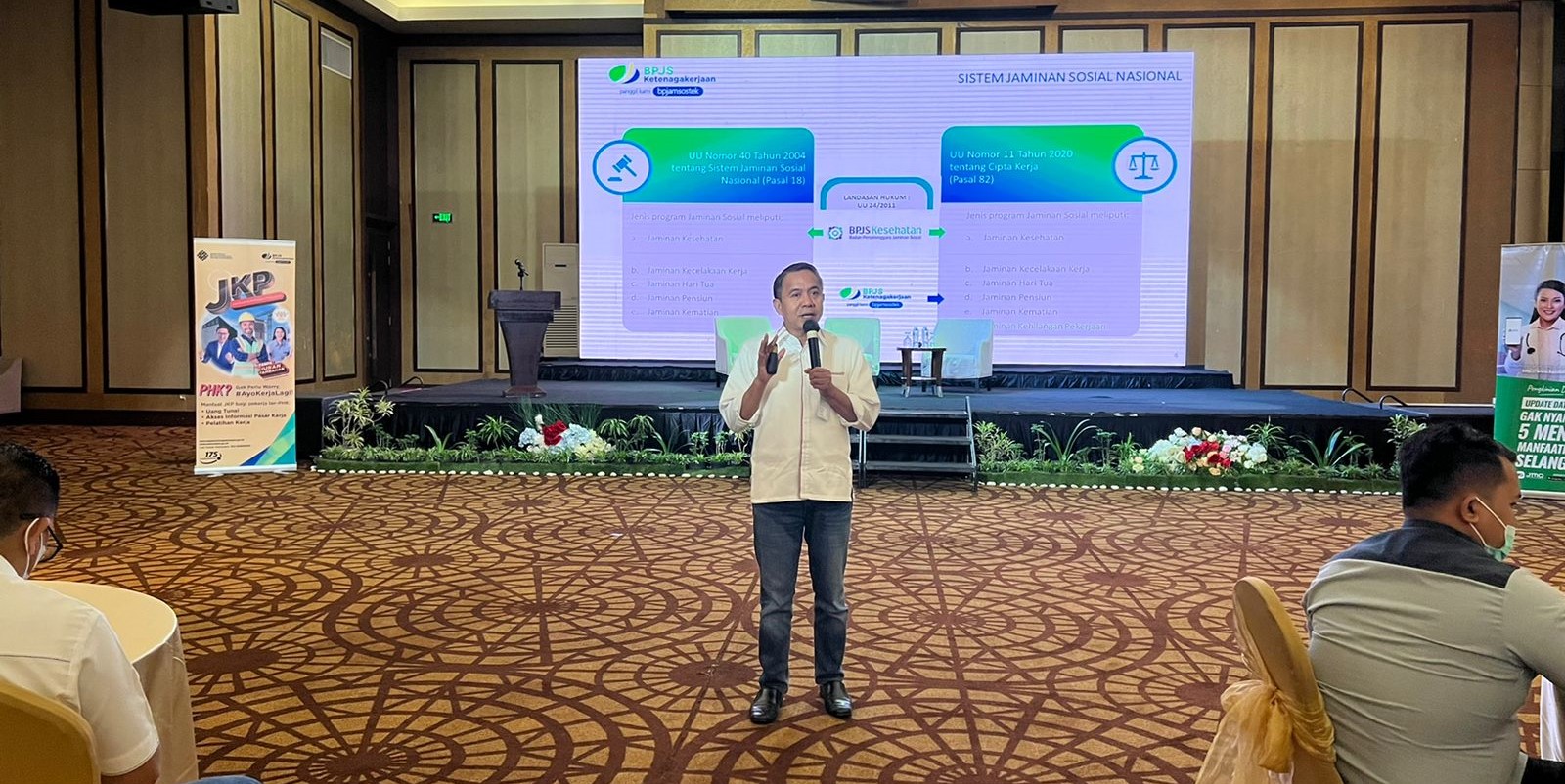 Kepala Kantor BPJAMSOSTEK Cabang Jakarta Sudirman, Jakarta Selatan, Suhuri.