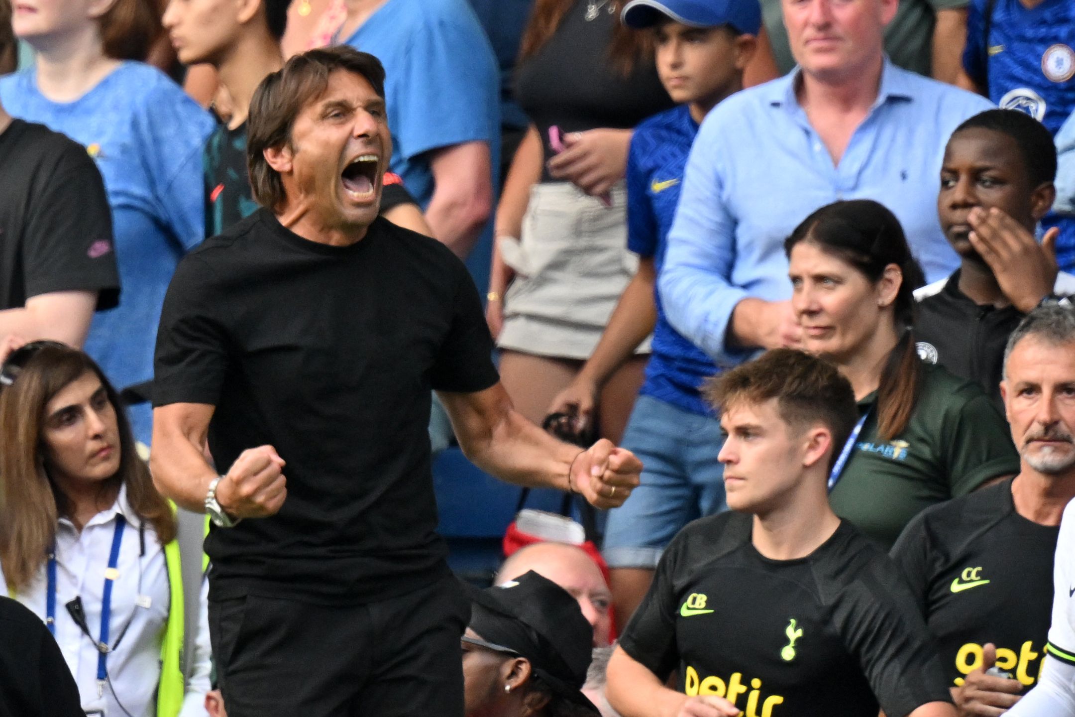 Pelatih Tottenham Hotspur Antonio Conte