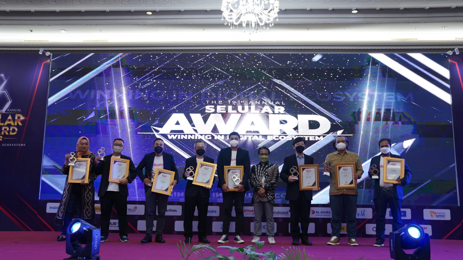 Provider Digital by.U Sabet 3 Penghargaan Sekaligus di Seluler Award 2022 