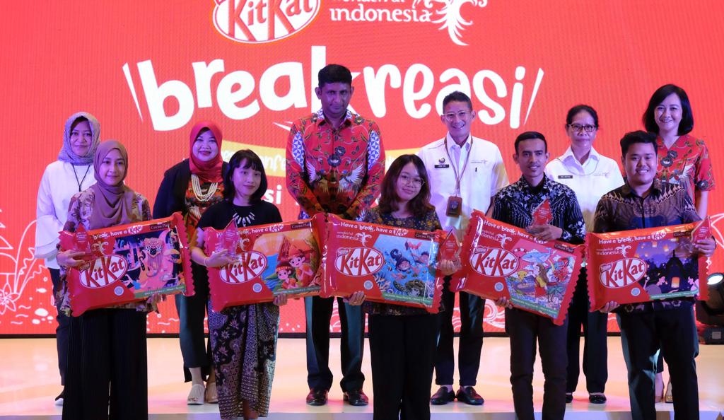 Lima pemenang utama KitKat Breakreasi Design Challenge.
