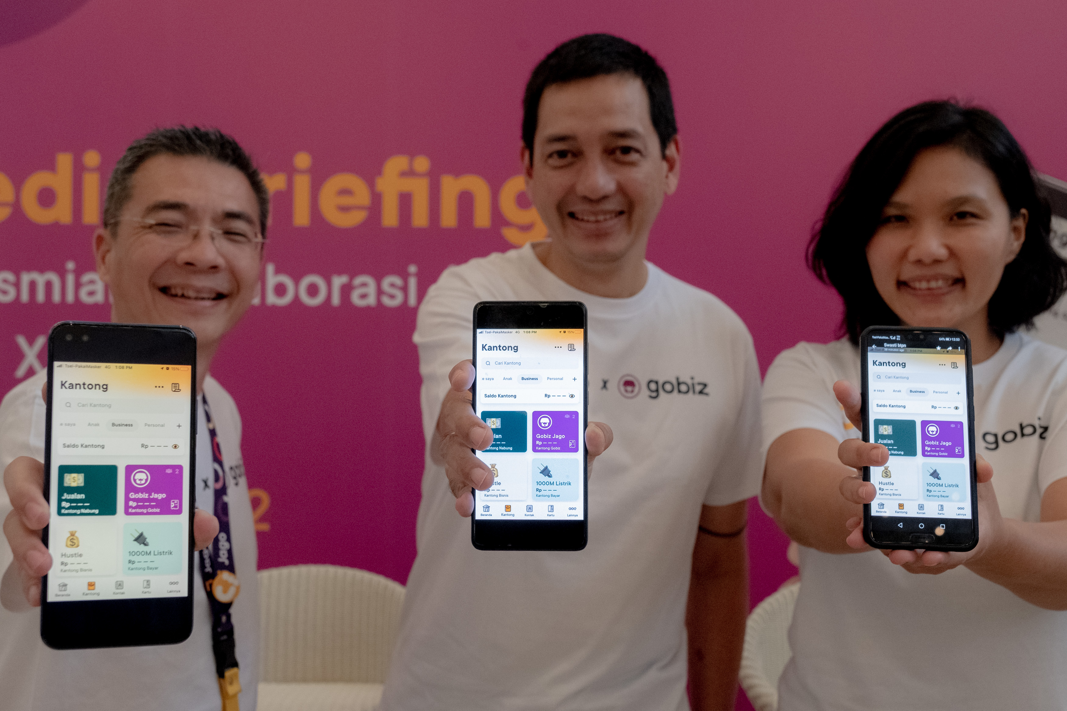 Tampilan kantong Gobiz di dalam aplikasi Bank Jago