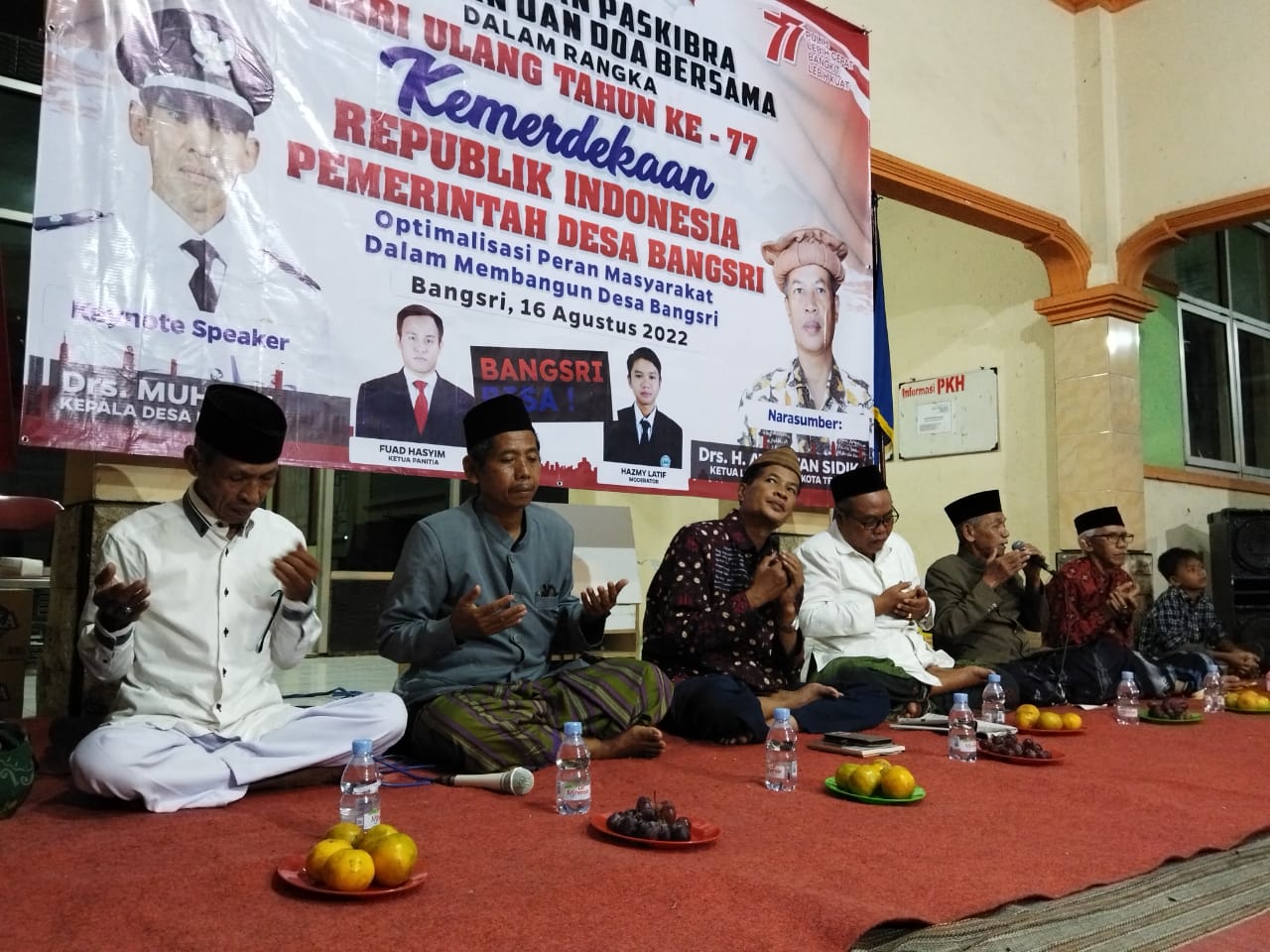 Sarasehan Optimalisasi Peran Masyarakat dalam Membangun Desa Bangsiri di Brebes, Jawa Tengah