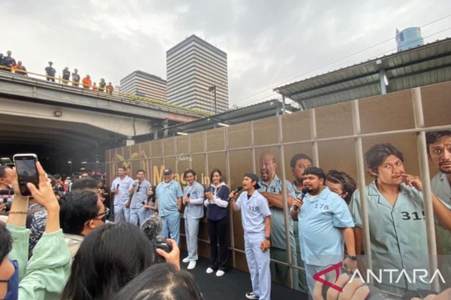 Peluncuran lagu tema film Miracle In Cell No 7 yang berjudul Balon Udara