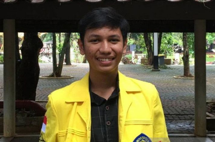 Wahyu Aji Syahputra, mahasiswa Departemen Teknik Sipil, Fakultas Teknik Universitas Indonesia (FTUI) angkatan 2019.