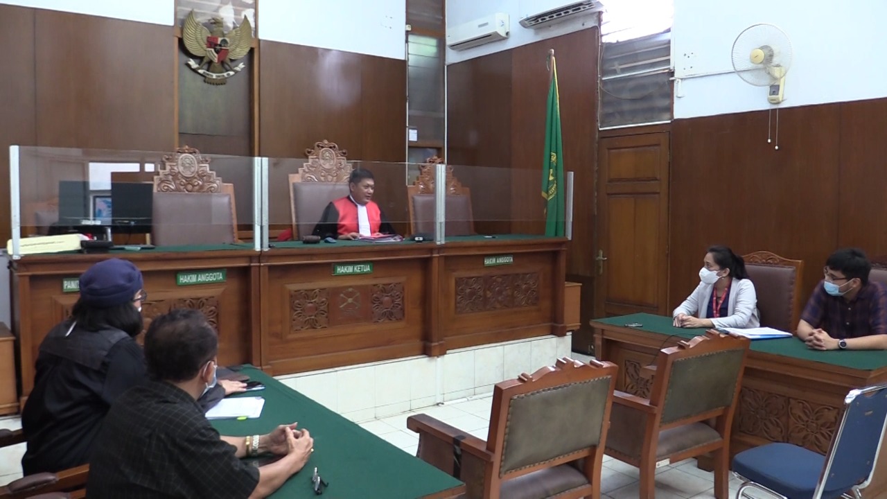 Ilustrasi: Suasana sidang praperadilan kader senior PPP melawan KPK di PN Jakarta Selatan