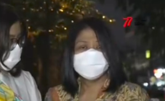 Sosok Putri Chandrawati tiba di Mako Brimob.