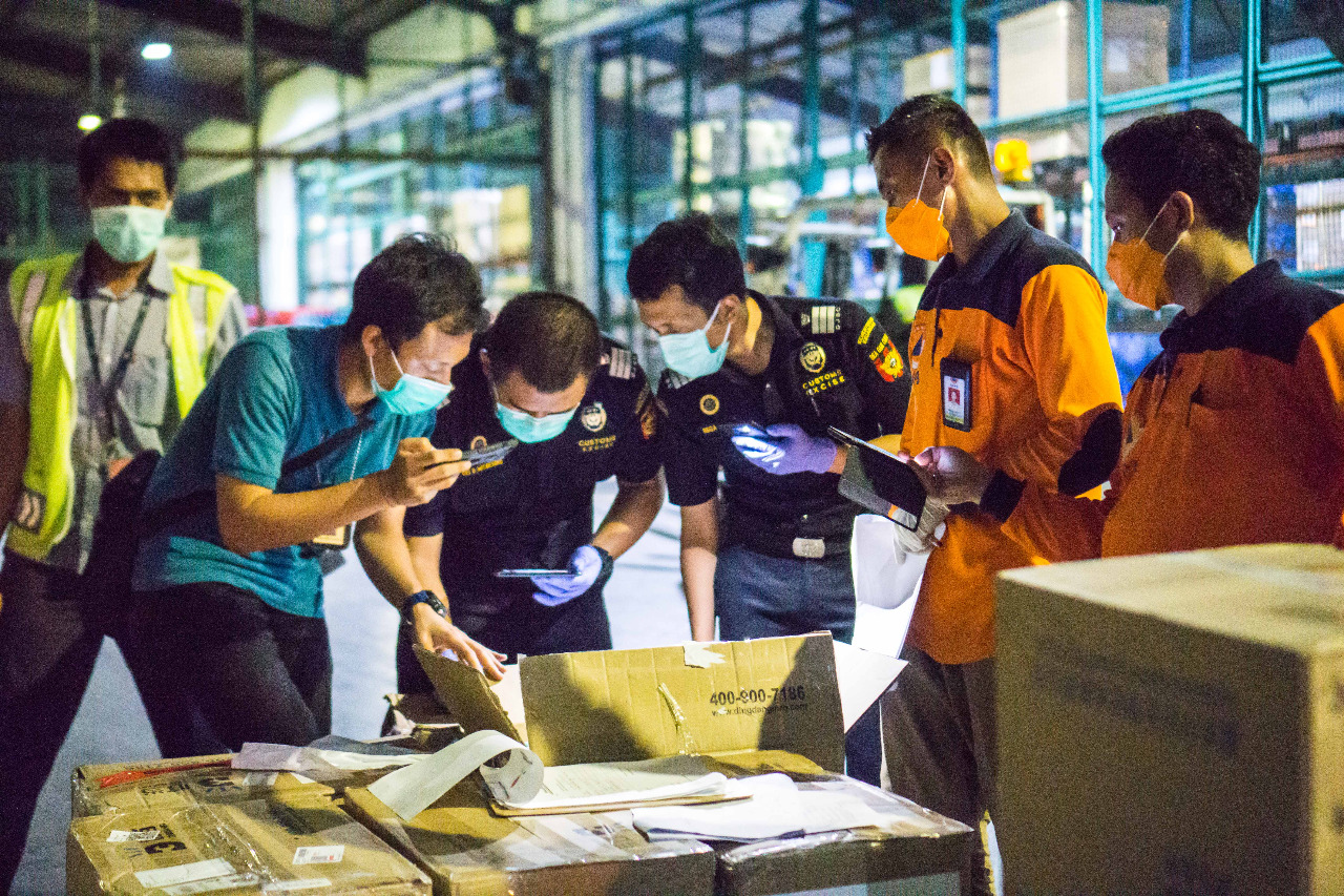 Ilustrasi kinerja Ditjen Bea Cukai