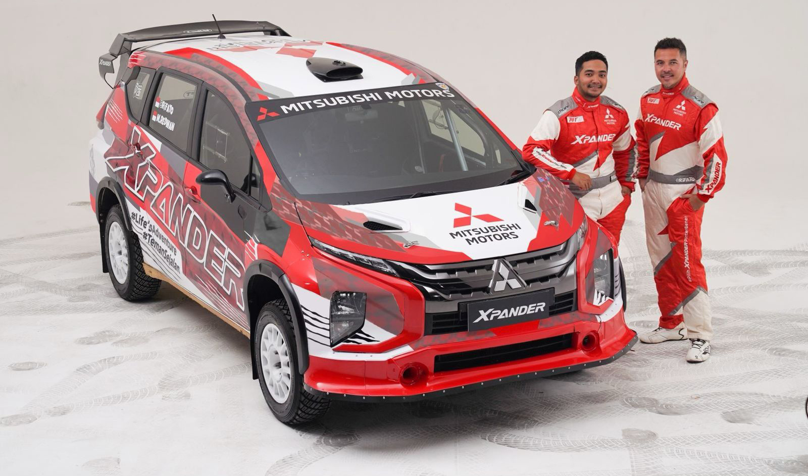 Xpander Rally Team bersama Mitsubishi Xpander AP4