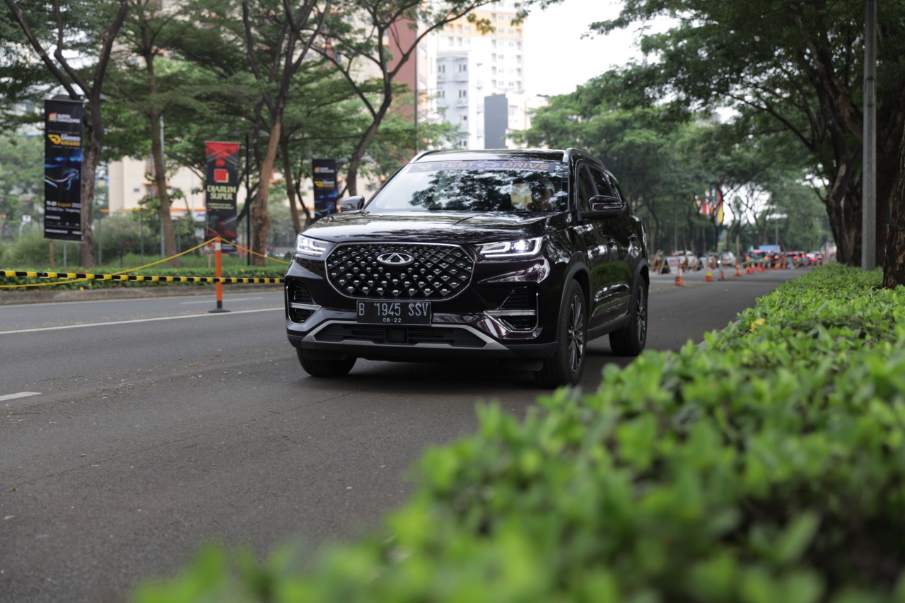 Chery Tiggo 7 Pro telah melakukan uji coba di jalanan Ibu Kota Jakarta.