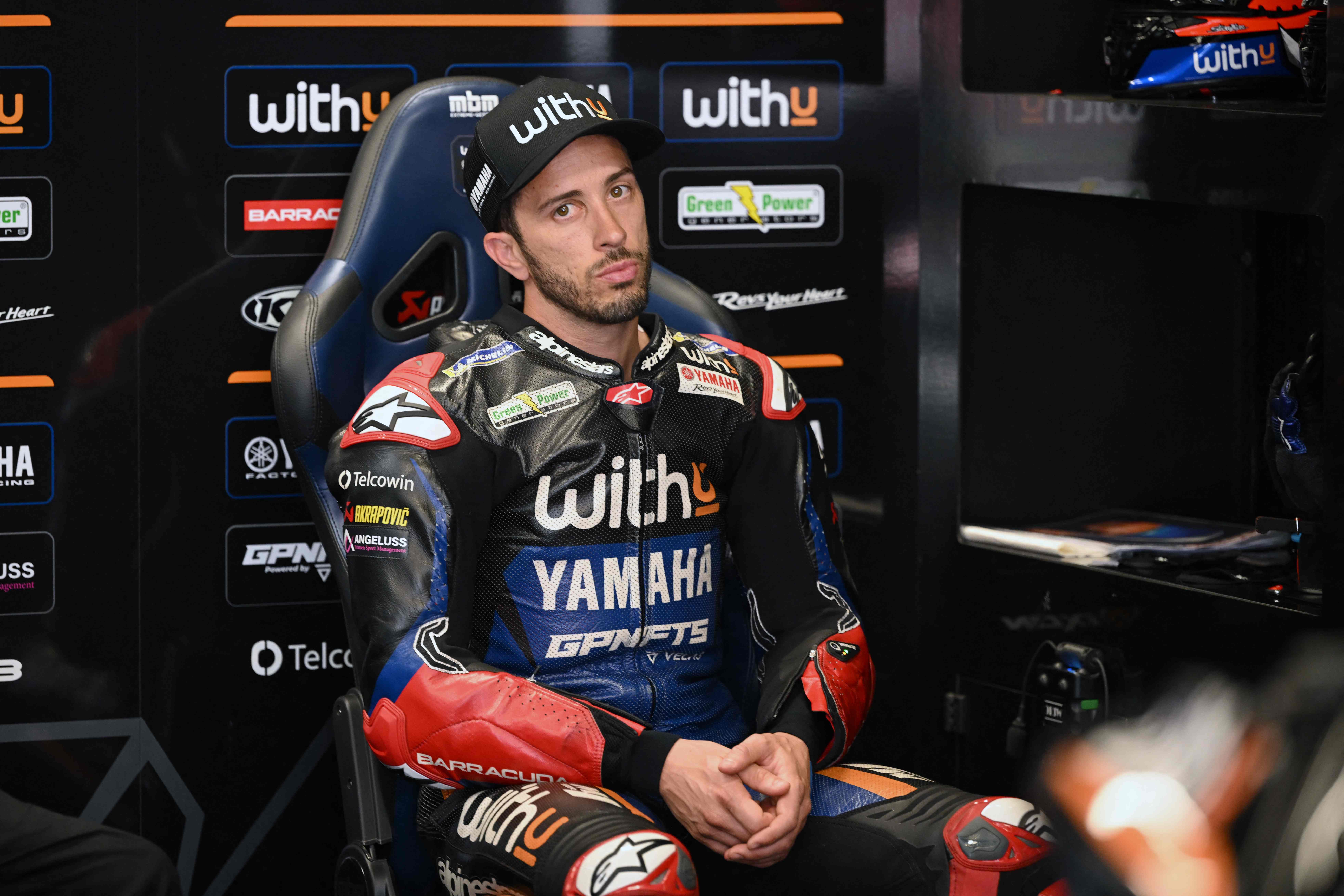 Pembalap Yamaha Andrea Dovizioso