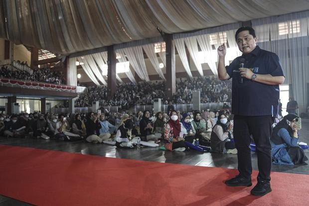Menteri BUMN Erick Thohir