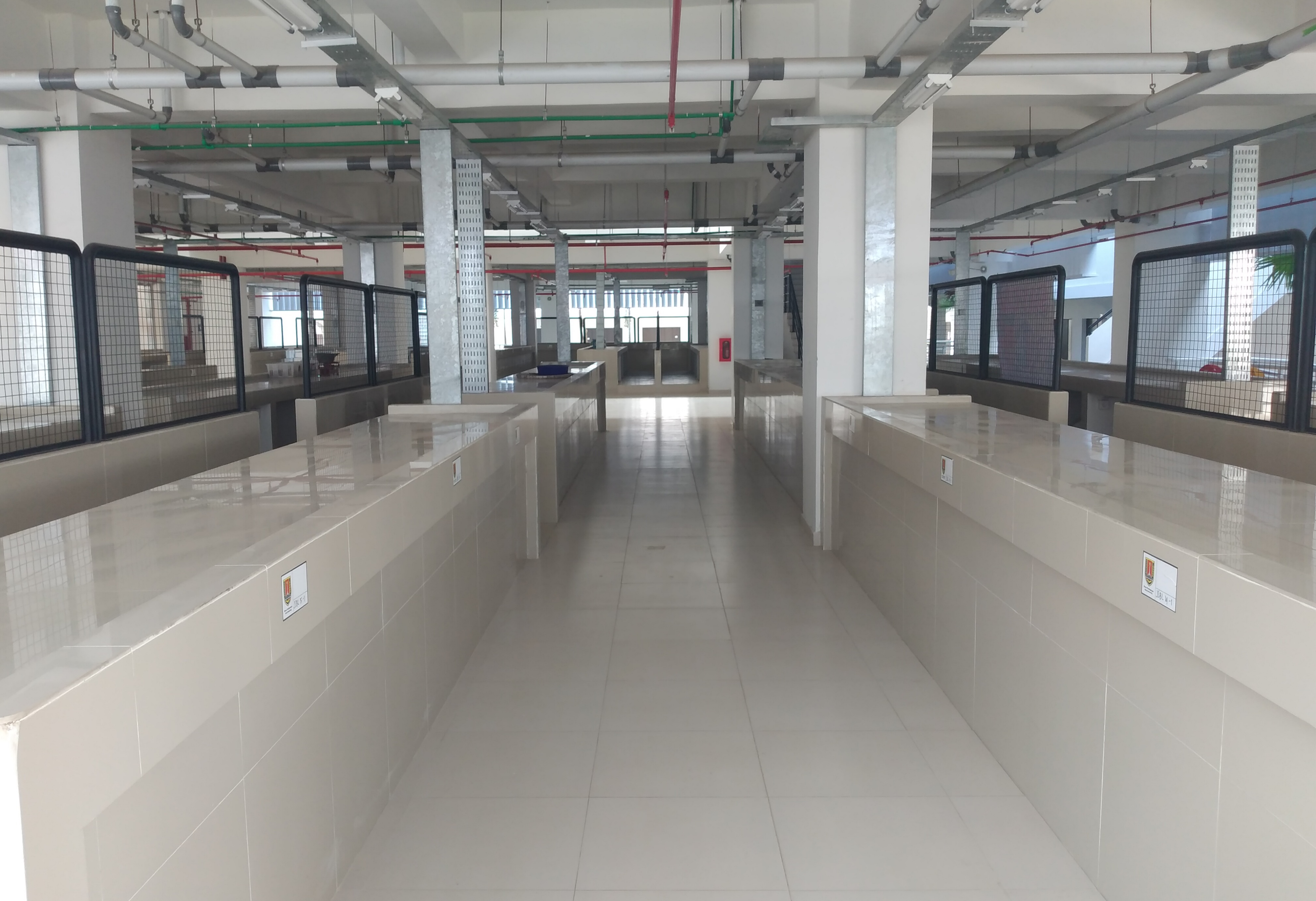 Pasar Johar Semarang setelah direnovasi.