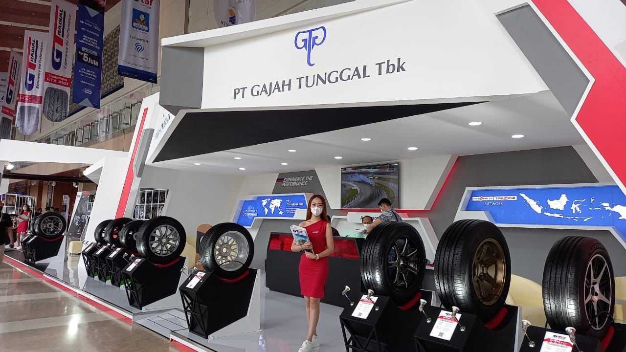 Booth Gajah  di GIIAS 2022