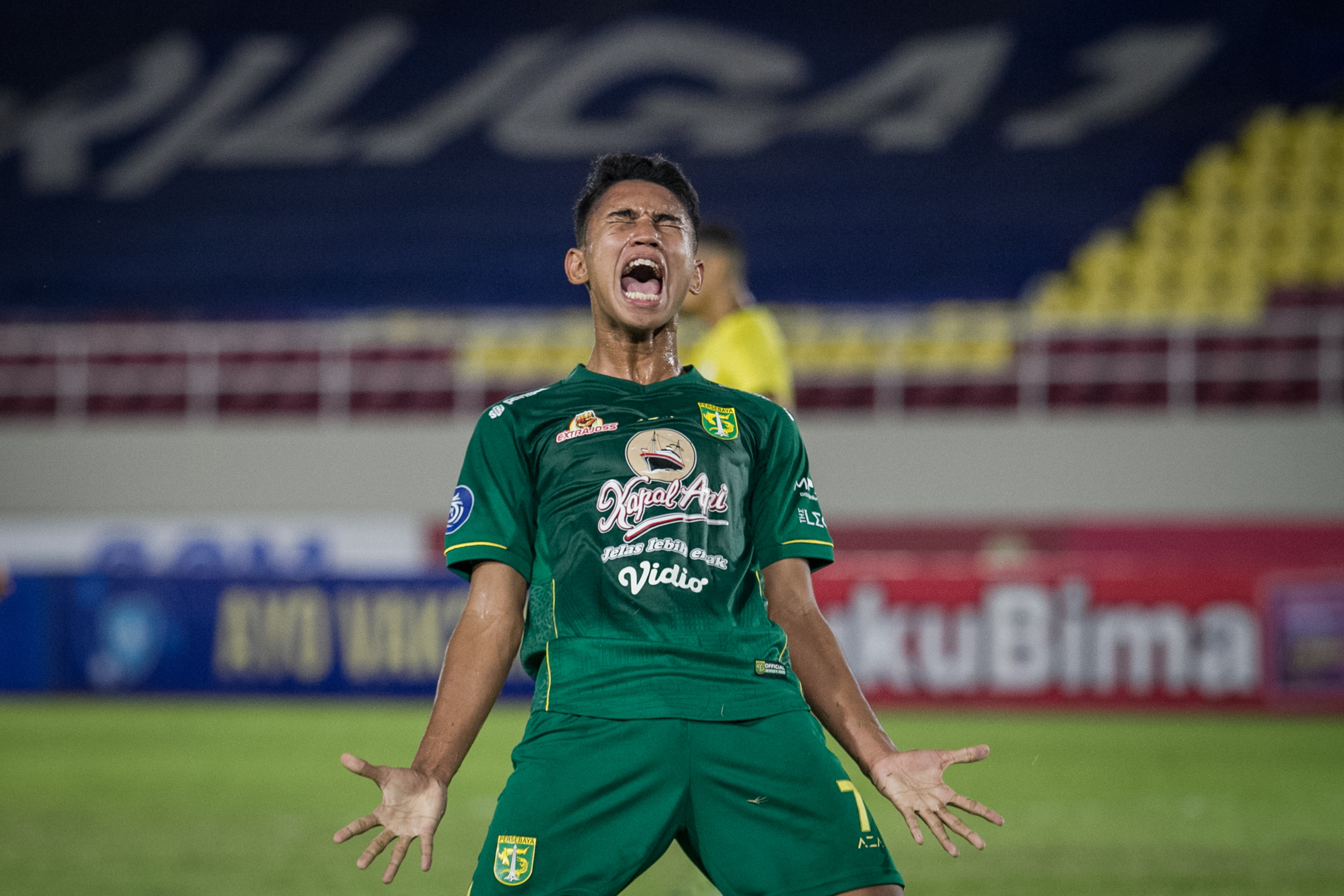 Pemain Persebaya Surabaya, Marselino Ferdinan.  