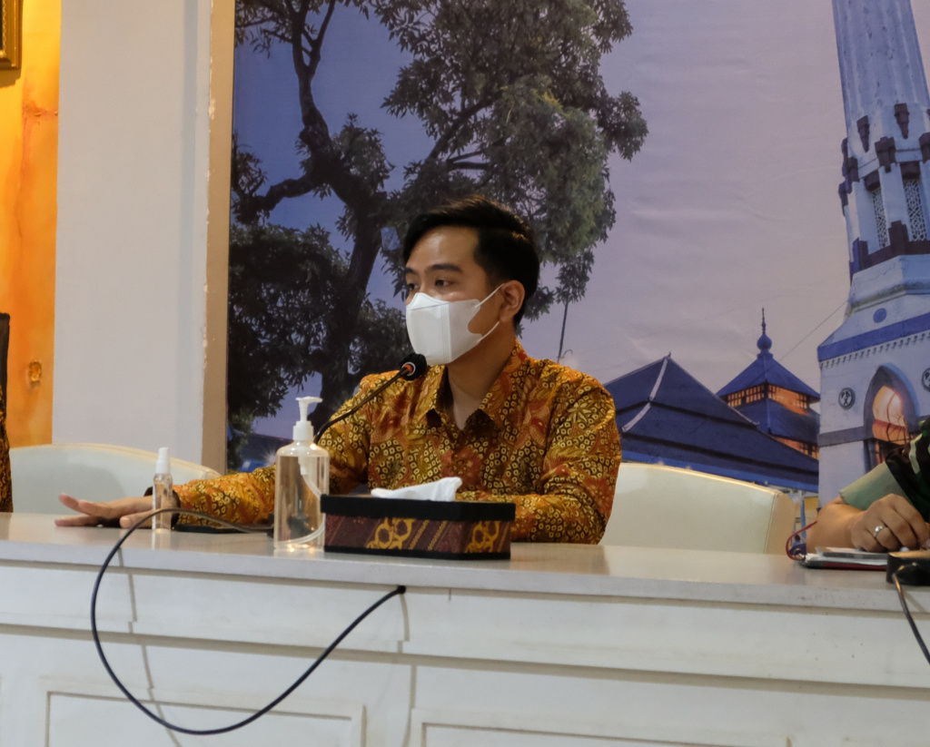 Ketua Pelaksana Indonesia ASEAN Para Games Organizing Committee (Inaspoc) Gibran Rakabuming Raka 