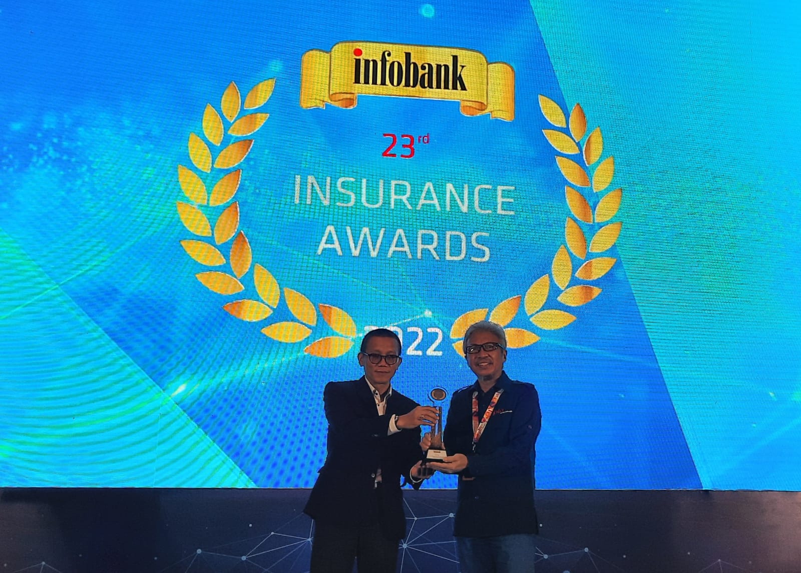 Penghargaan untuk PLN Insurance di ajang Infobank Insurance Award 2022