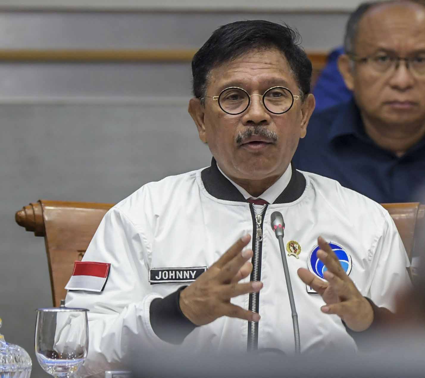 Menteri Komunikasi dan Informatika (Kominfo) Johnny G Plate.