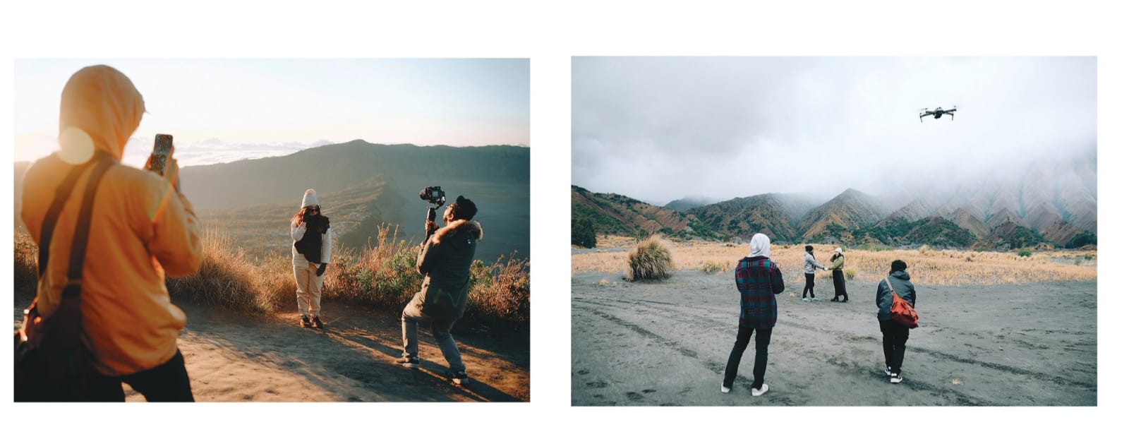 Layanan dokumentasi para wisatawan.