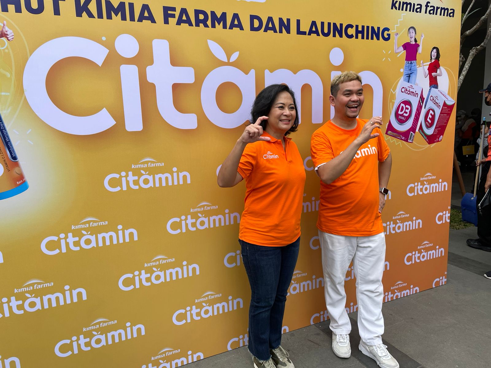 Peluncuran Citamin oleh Kimia Farma