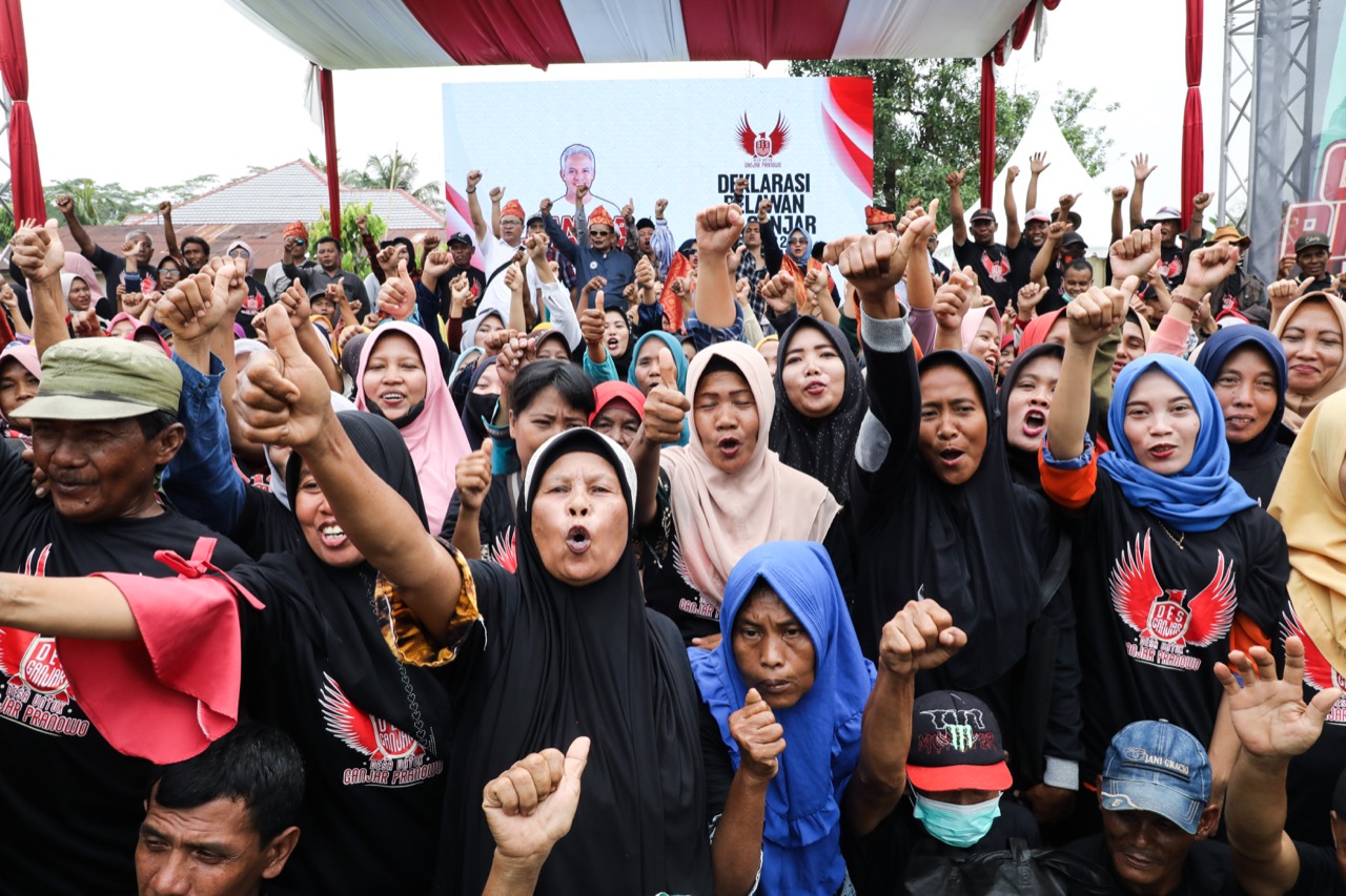 1.500 Perwakilan  Desa se-Kabupaten Langkat Gaungkan Ganjar Presiden 2024