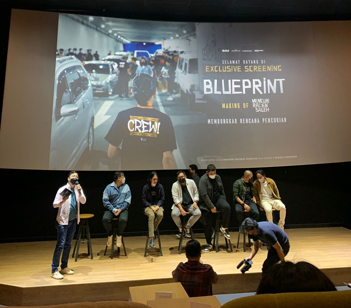 Acara screening film Mencuri Raden Saleh