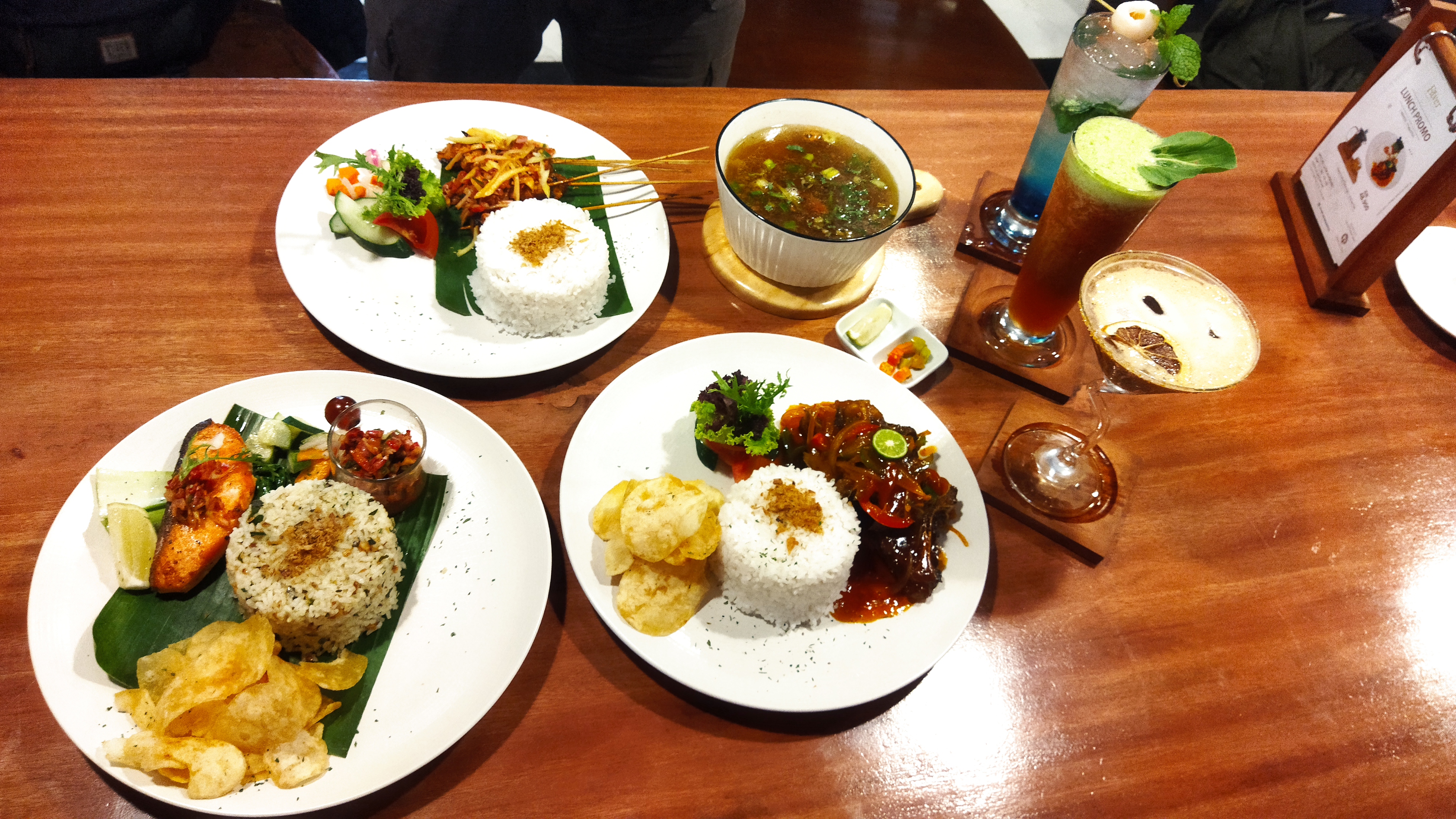 Sajian khas Restoran  Faver Galeria Bistro