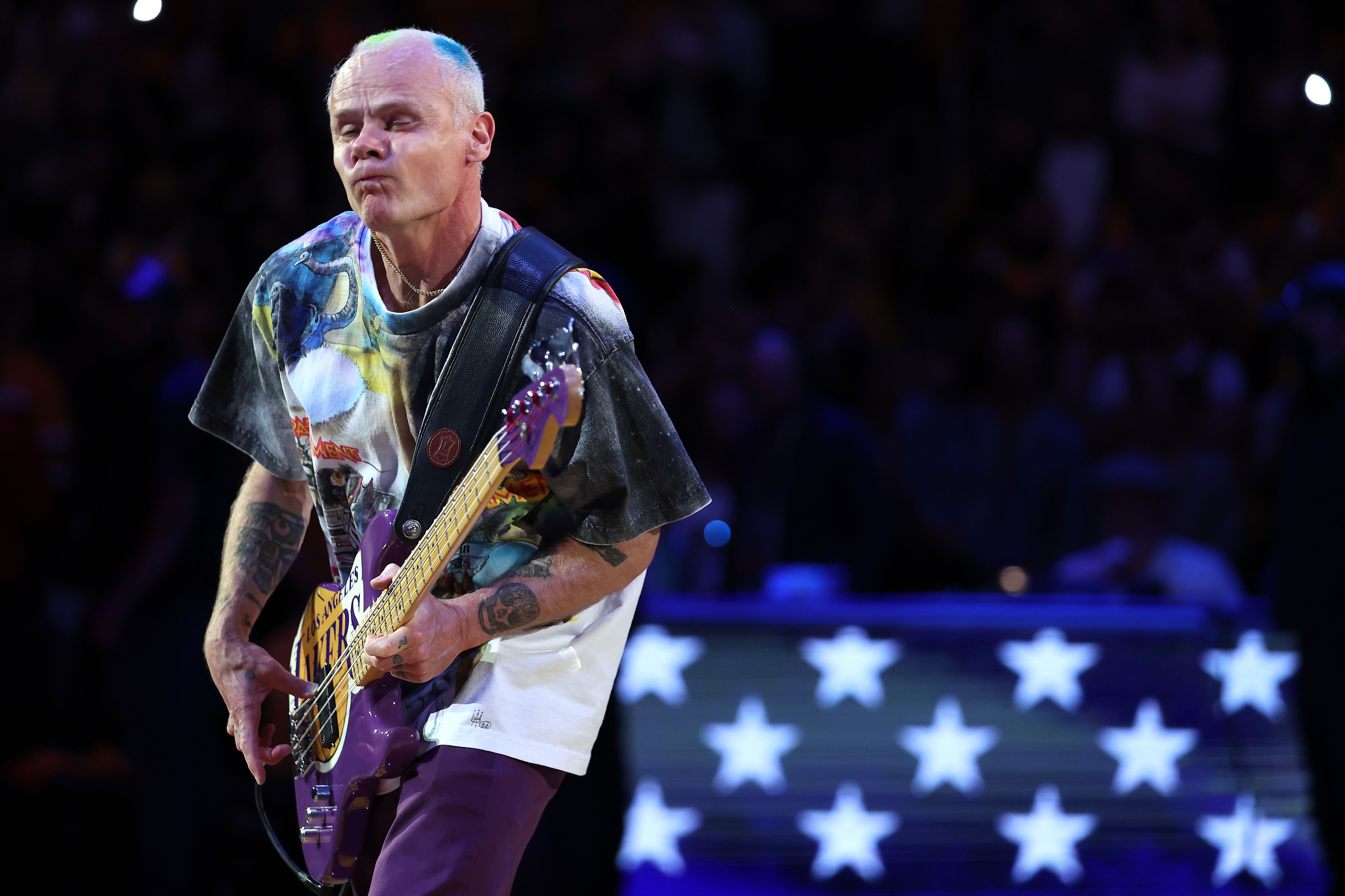 Bassist Red Hot Chilli Peppers Flea