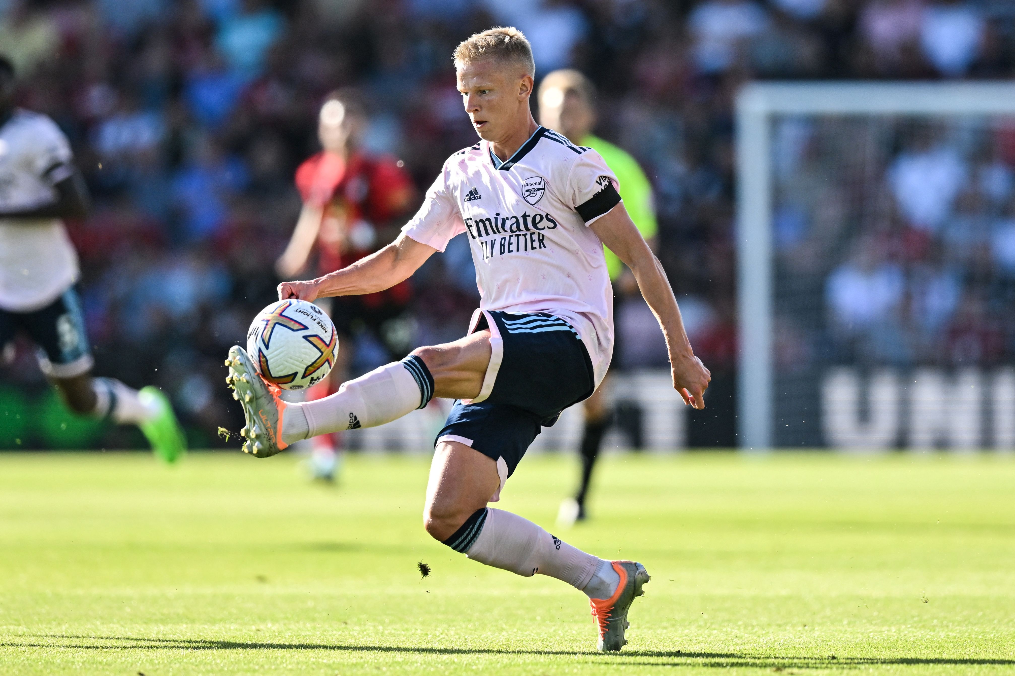 Pemain Arsenal Oleksandr Zinchenko