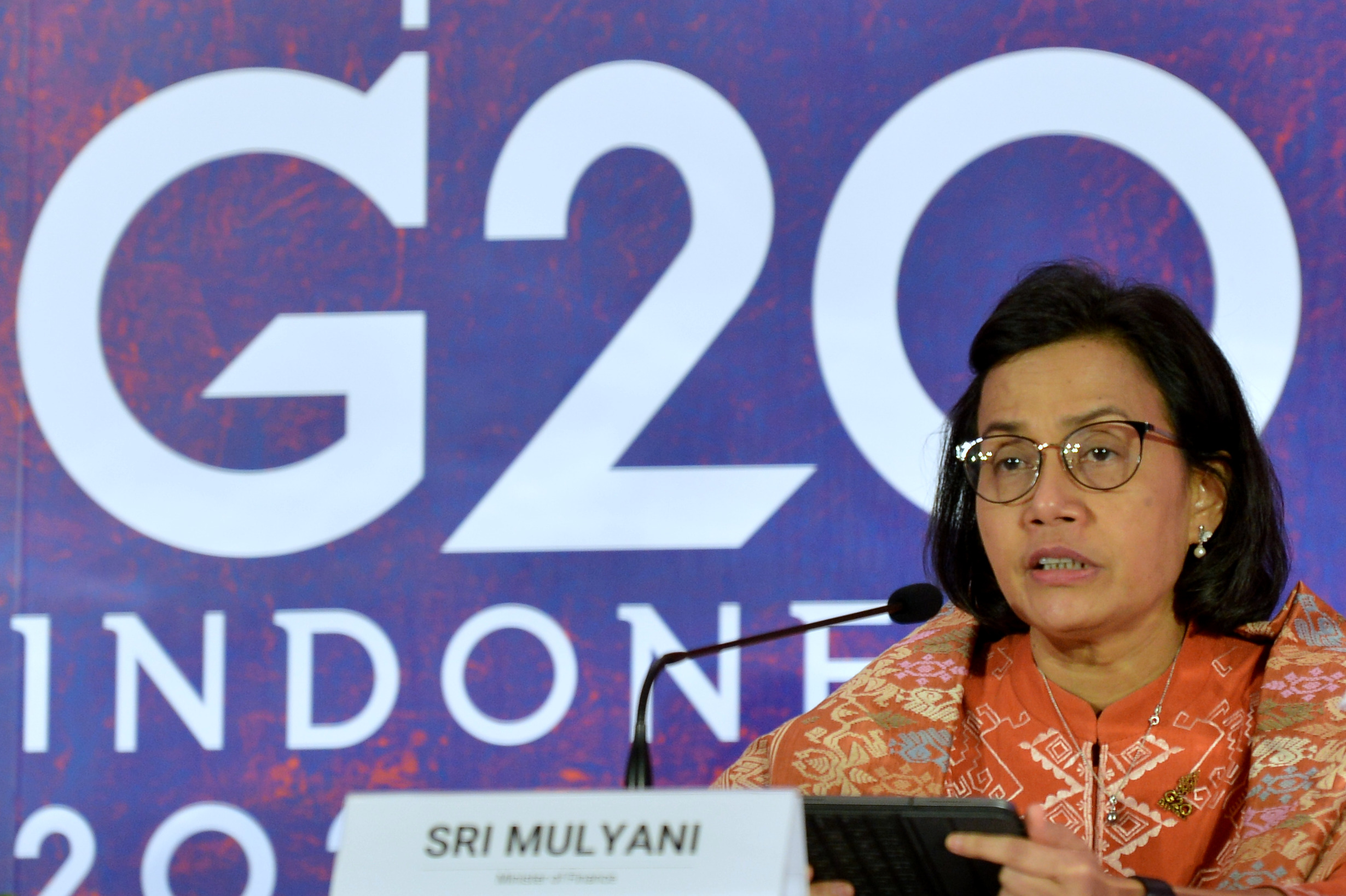 Menteri Keuangan Sri Mulyani 