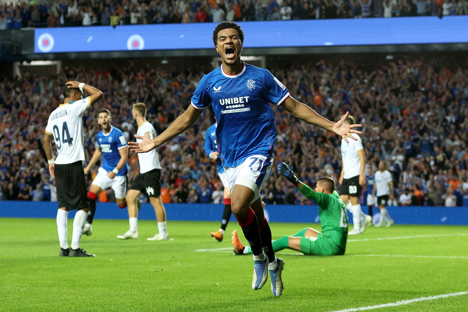 Pemain Rangers Malik Tillman