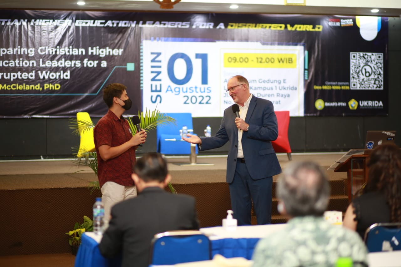 Seminar 'Preparing Christian Higher Education Leaders for a Disrupted World'.