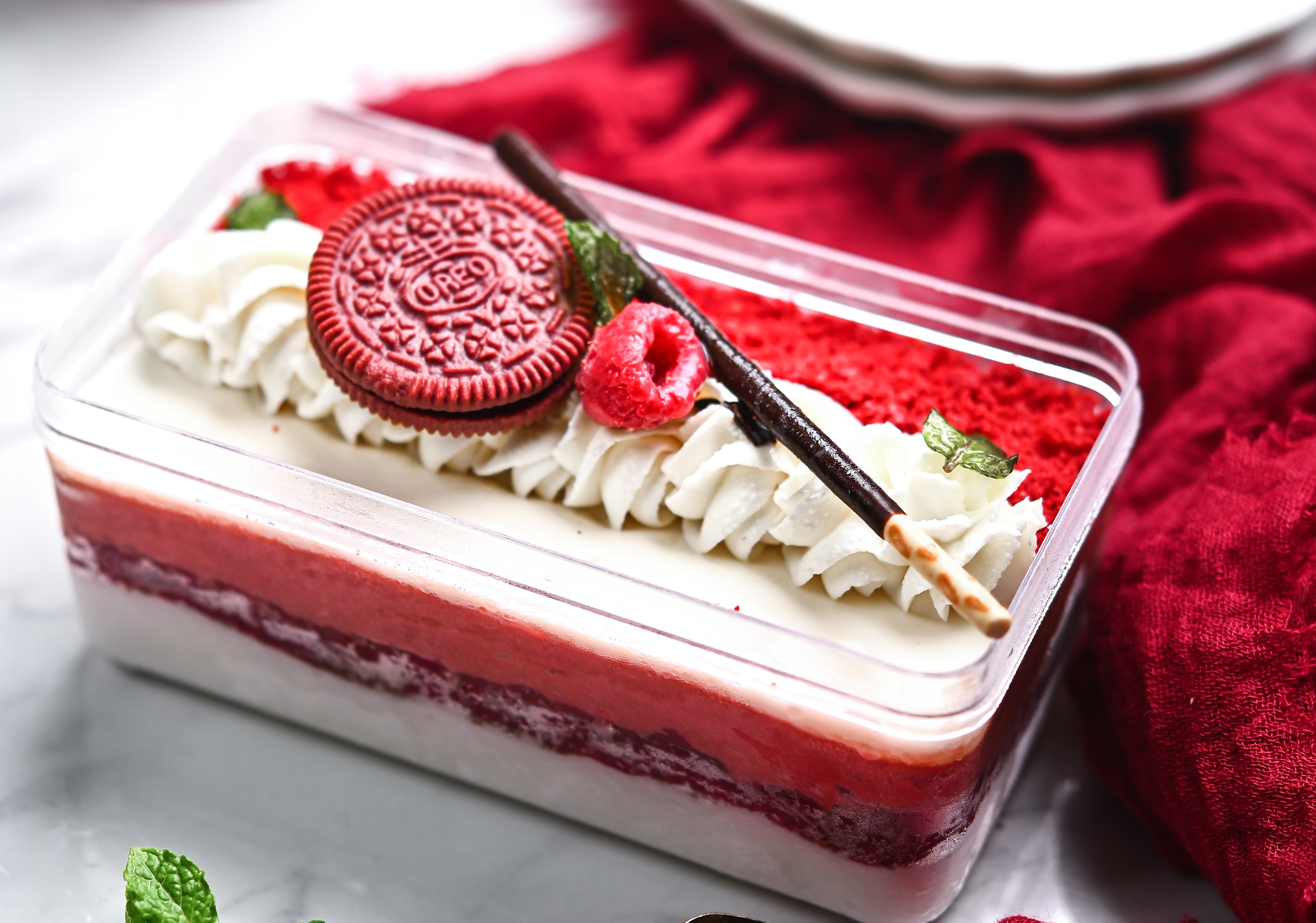  Cake Batter Confetti Dessert Box Ice Cream Cake