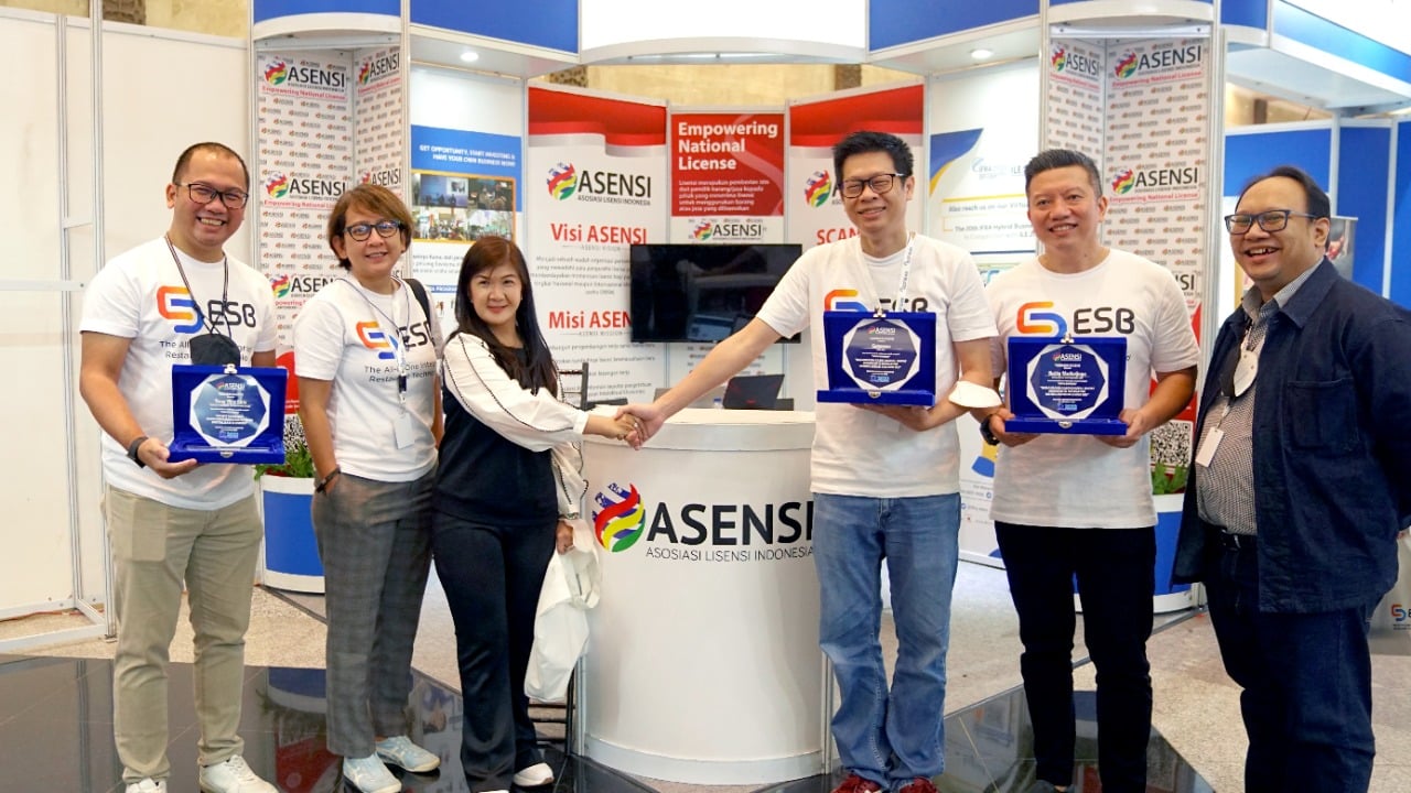 ESB di booth ASENSI pada Pagelaran IFRA-ILE 2022