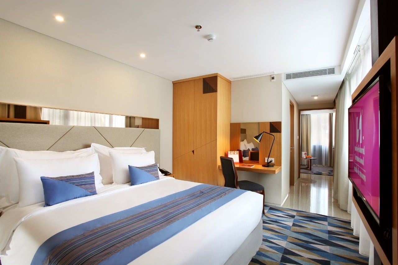Kamar di Swiss-Bellhotel Pondok indah