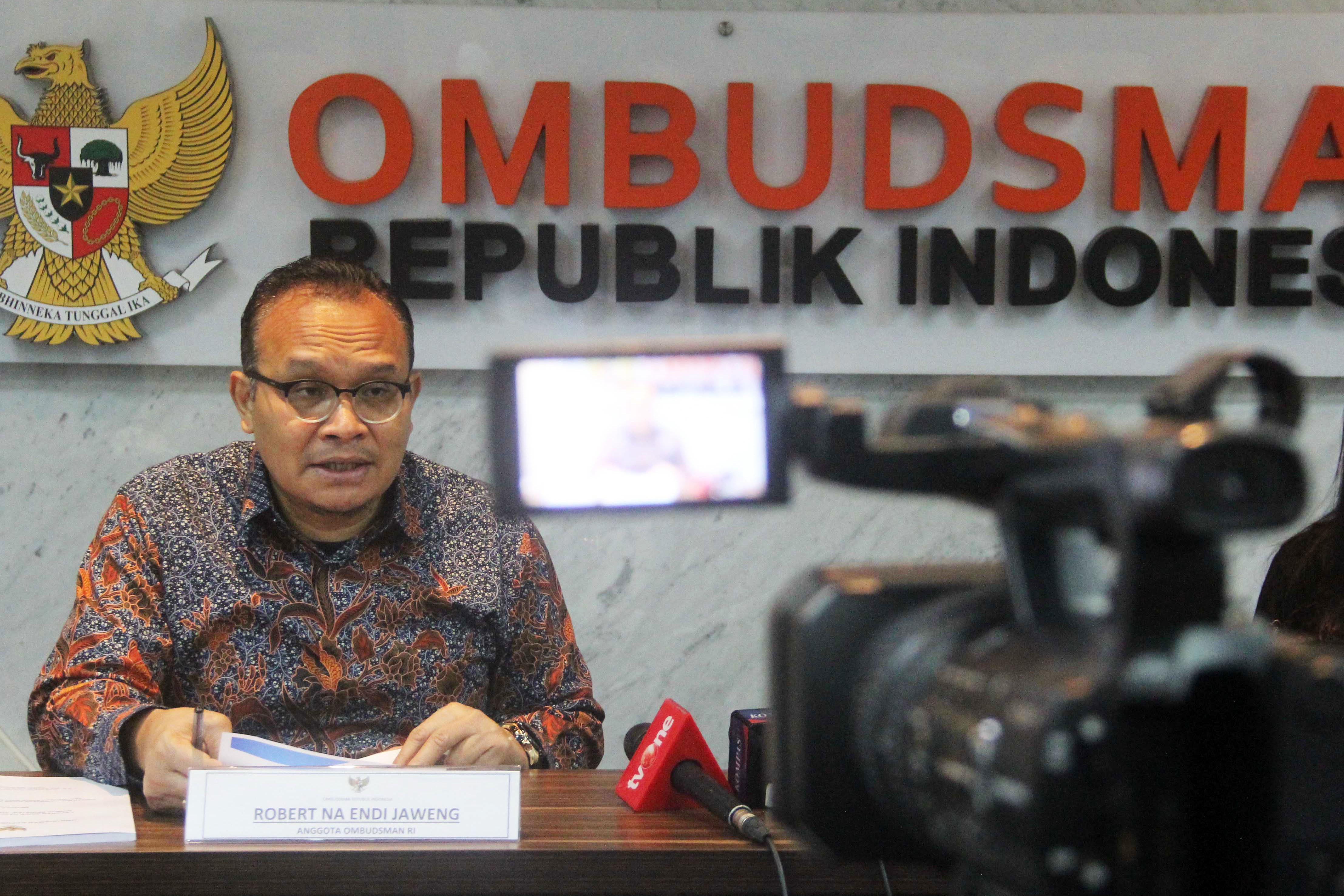 Anggota Ombudsman Robert Na Endi Jaweng