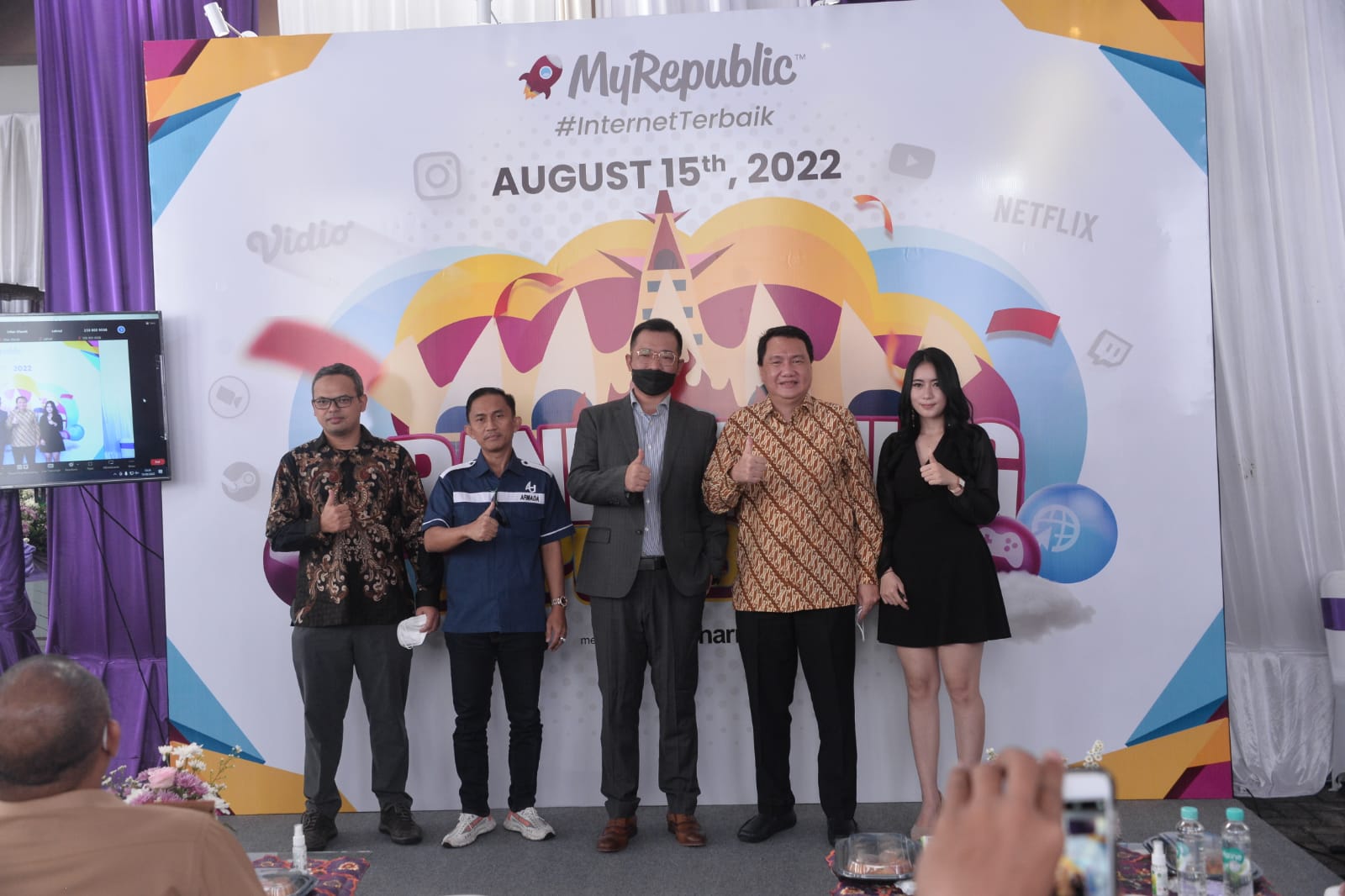 MyRepublic menambah tiga kota dapat layanan internet di Pulau Jawa dan Sumatera yaitu di Serang, Cilegon dan Lampung.
