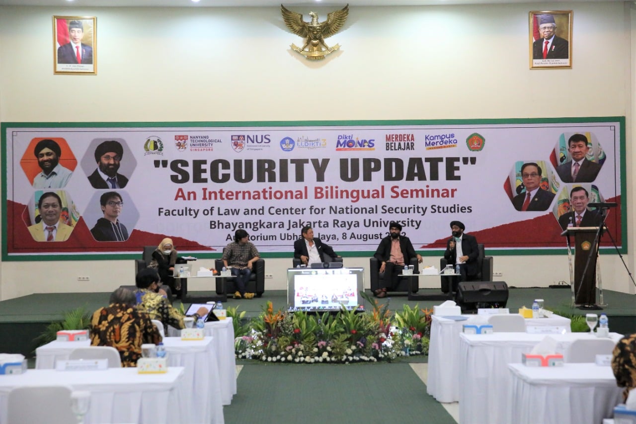 Seminar internasional soal keamanan yang digelar Ubhara Jaya