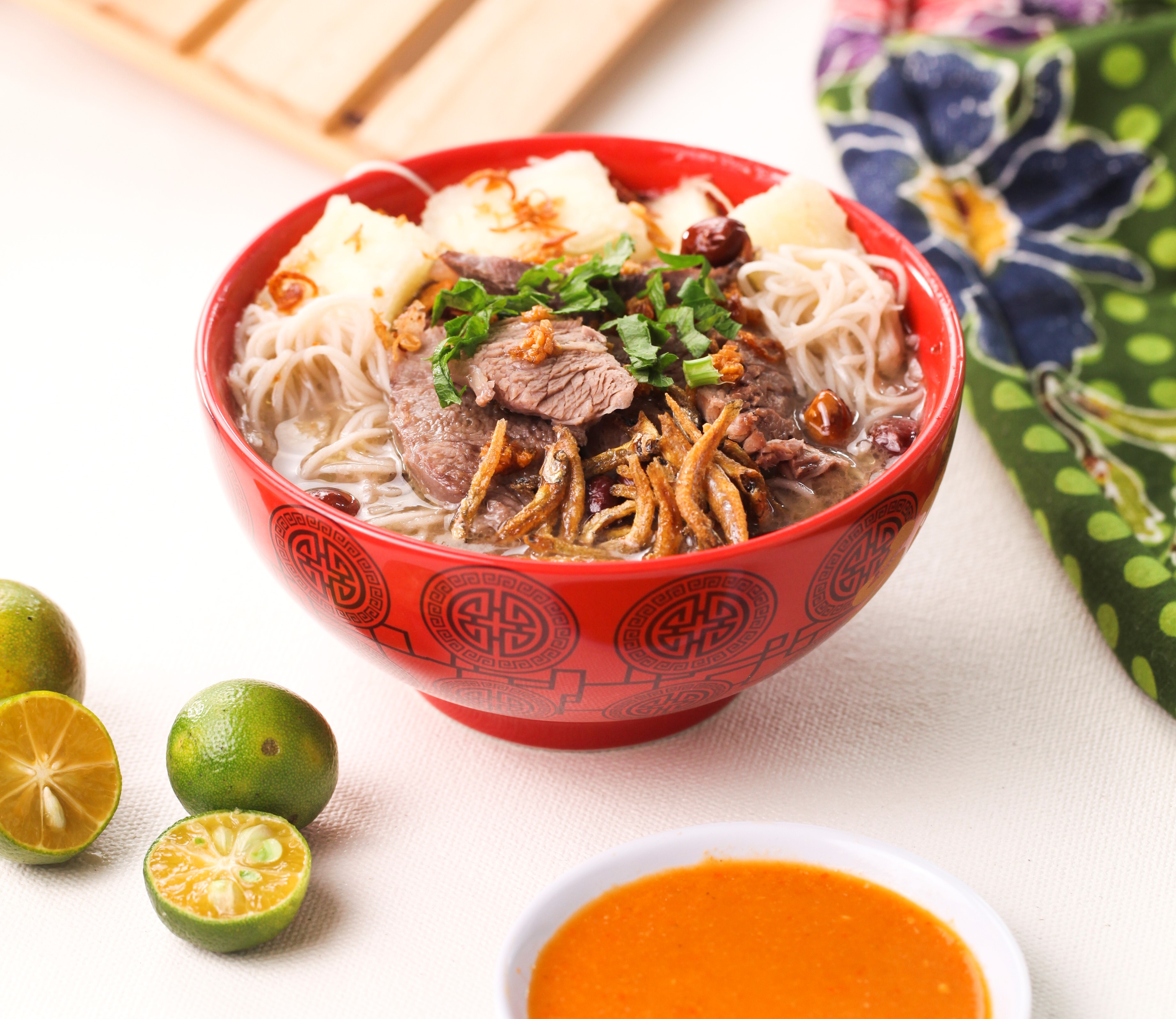 Sop singkok kuah sapi.