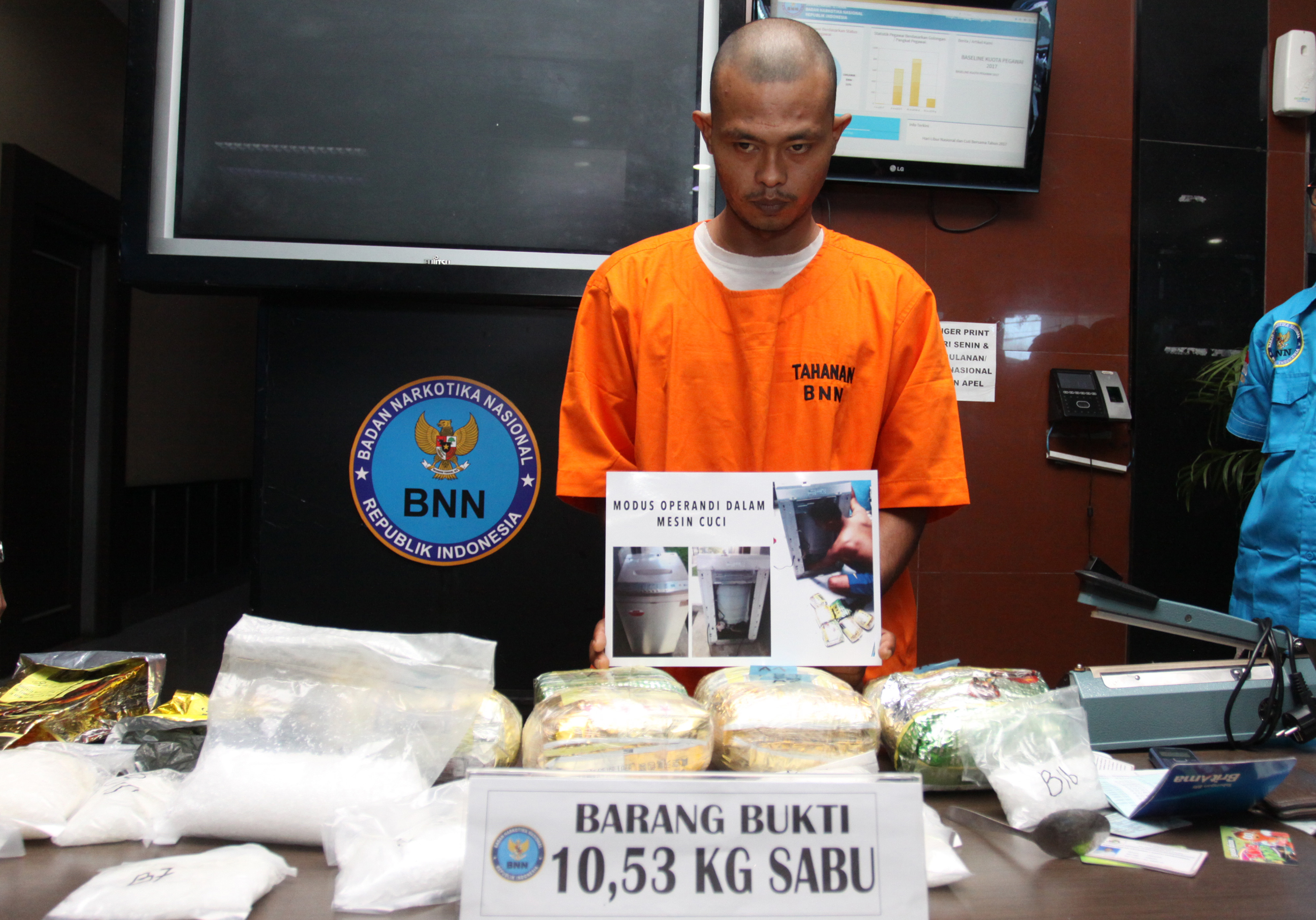 Seorang pengedar narkoba ditangkap BNN RI