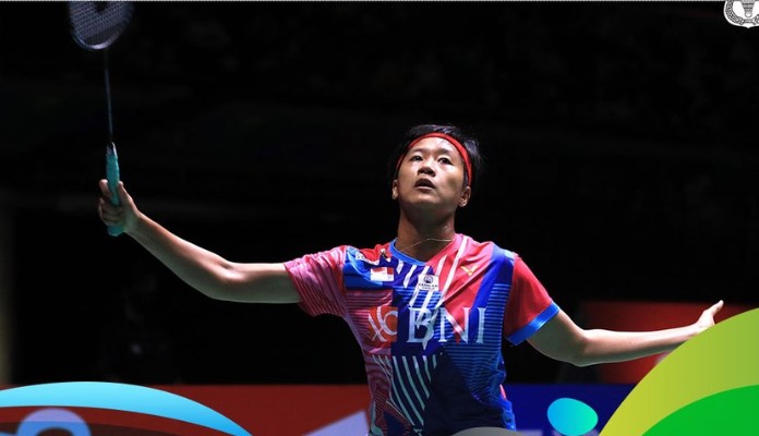 Tunggal putri Indonesia Putri Kusuma Wardani