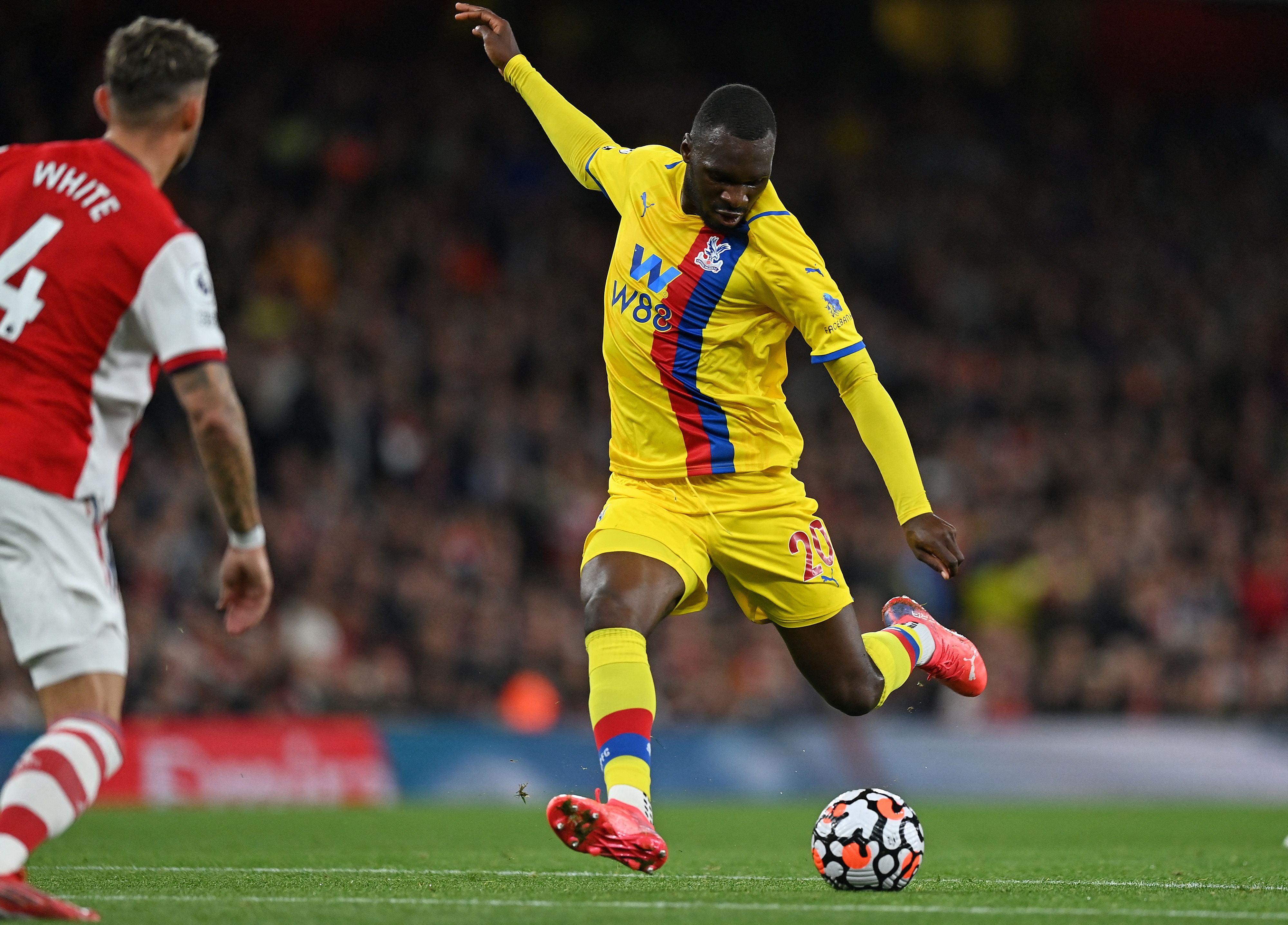 Penyerang Crystal Palace Christian Benteke