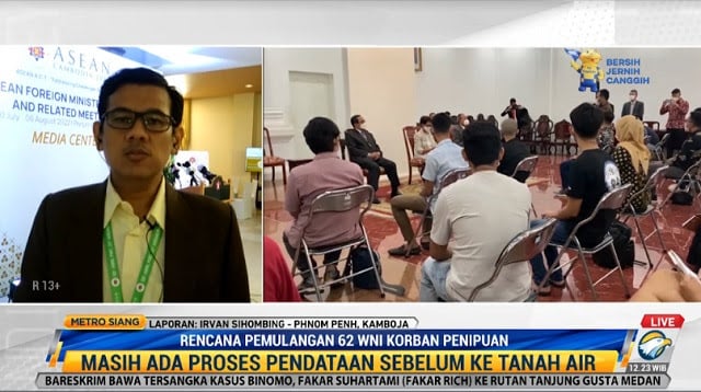 12 WNI Korban Penyekapan Akhirnya Direpatriasi ke Indonesia