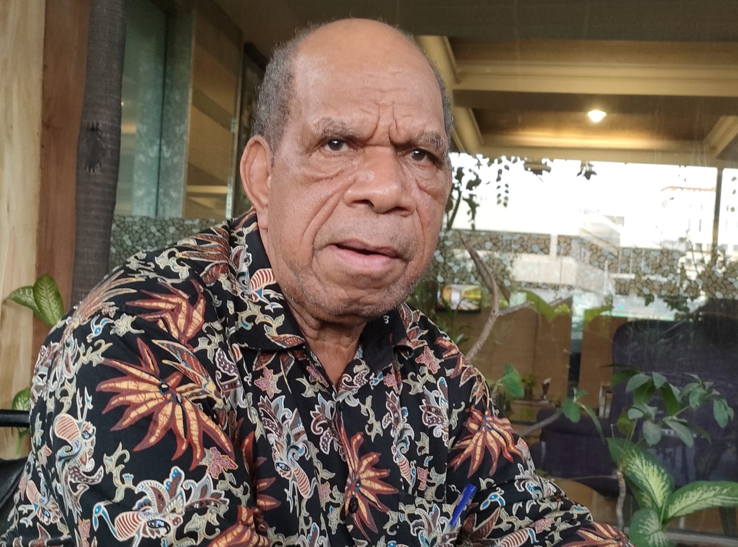 Tokoh Masyarakat Kabupaten Maybrat Agustinus Saa