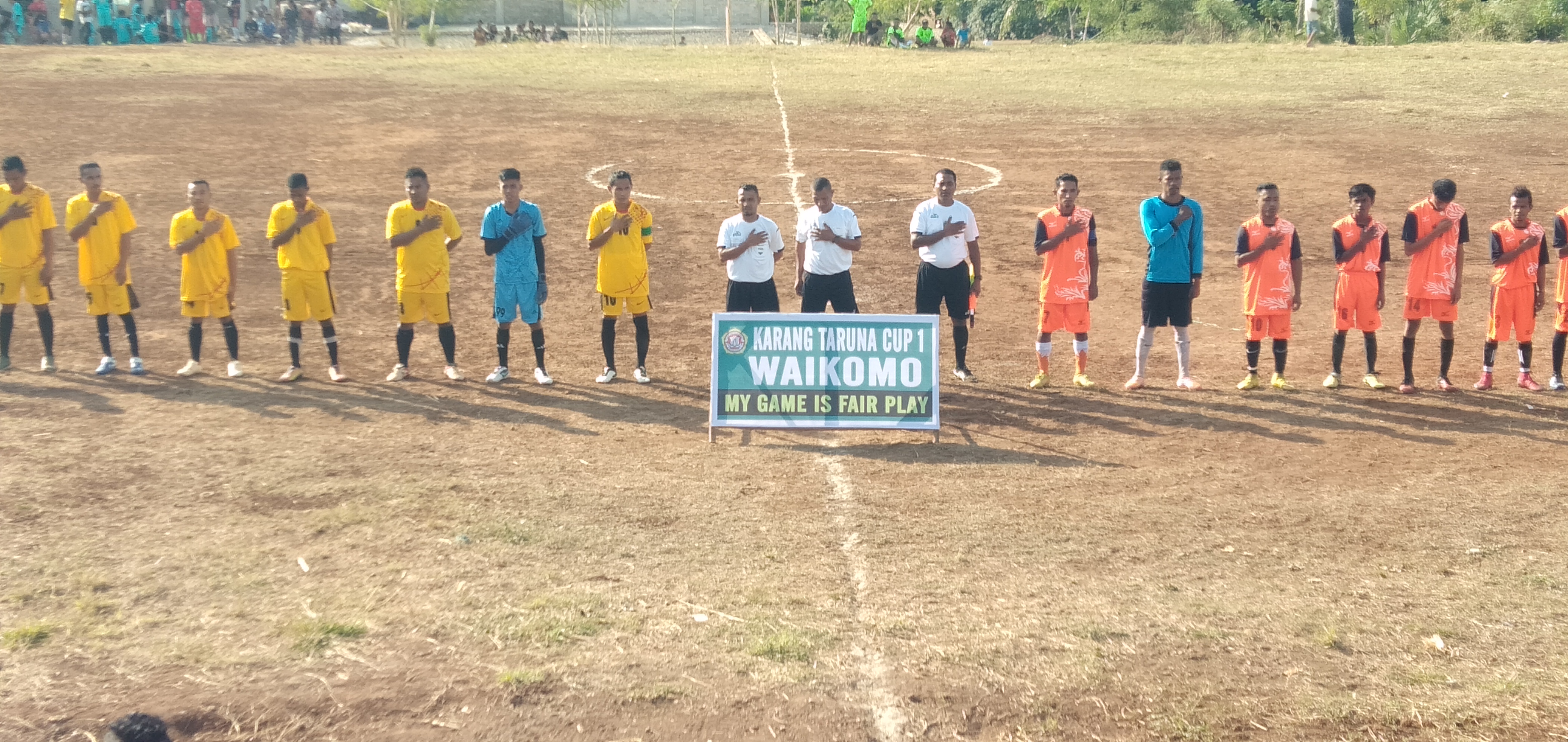 Turnamen Sepak Bola di Kelurahan Lewoleba Barat, Kecamatan Nubatukan, Kabupaten Lembata, NTT
