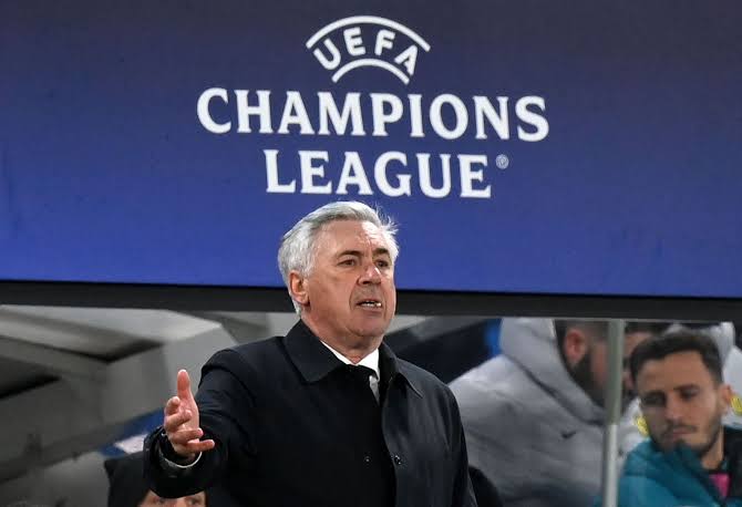 Pelatih Real Madrid Carlo Ancelotti