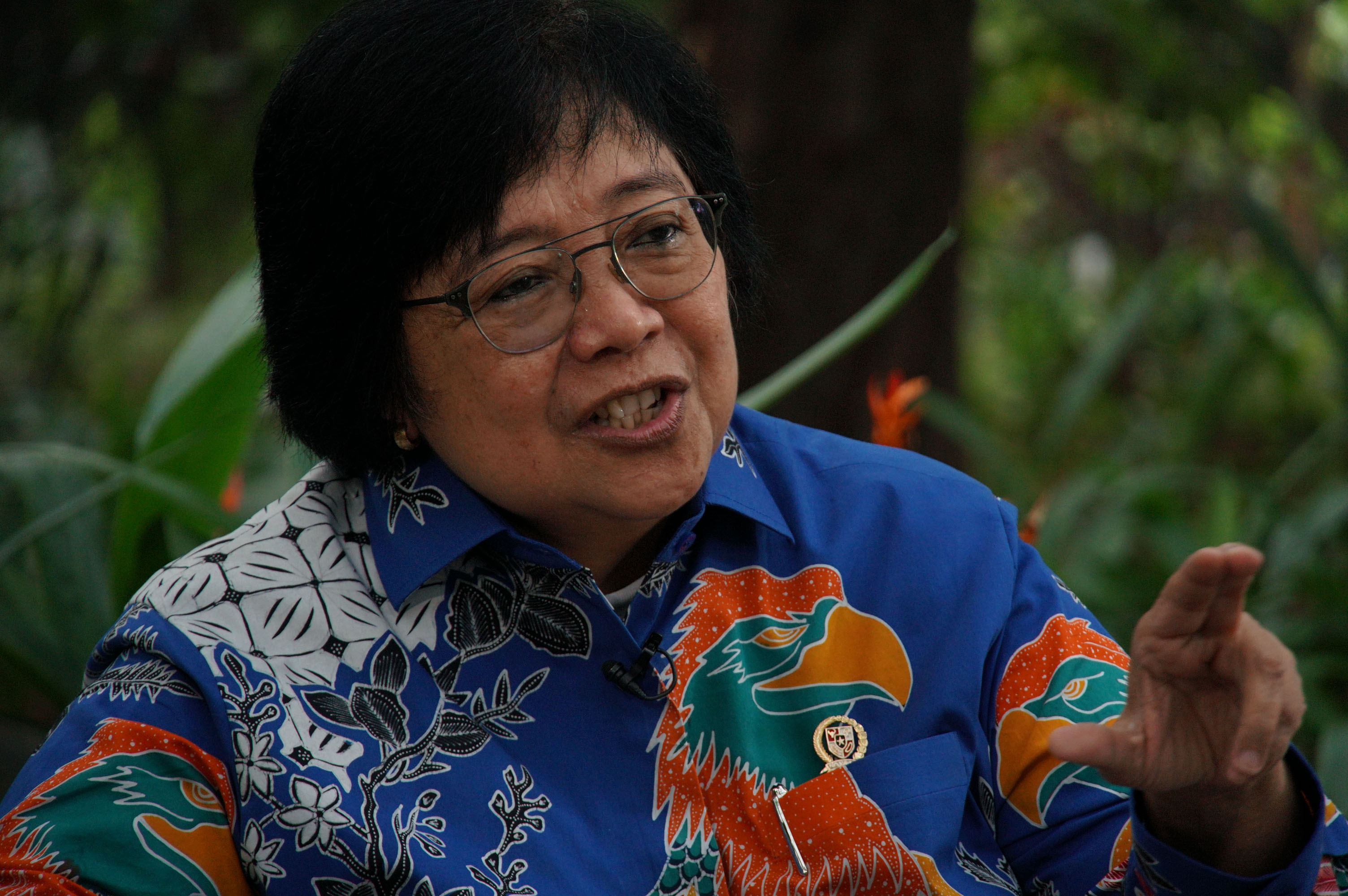  Menteri Lingkungan Hidup dan Kehutanan Siti Nurbaya Bakar